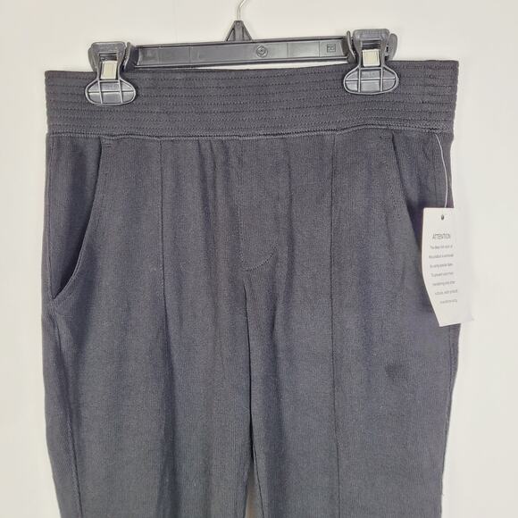 New So Soft Jogger Hatchi Black Pants XS Loungewear Casual Comfy Minimal - Picture 4 of 12